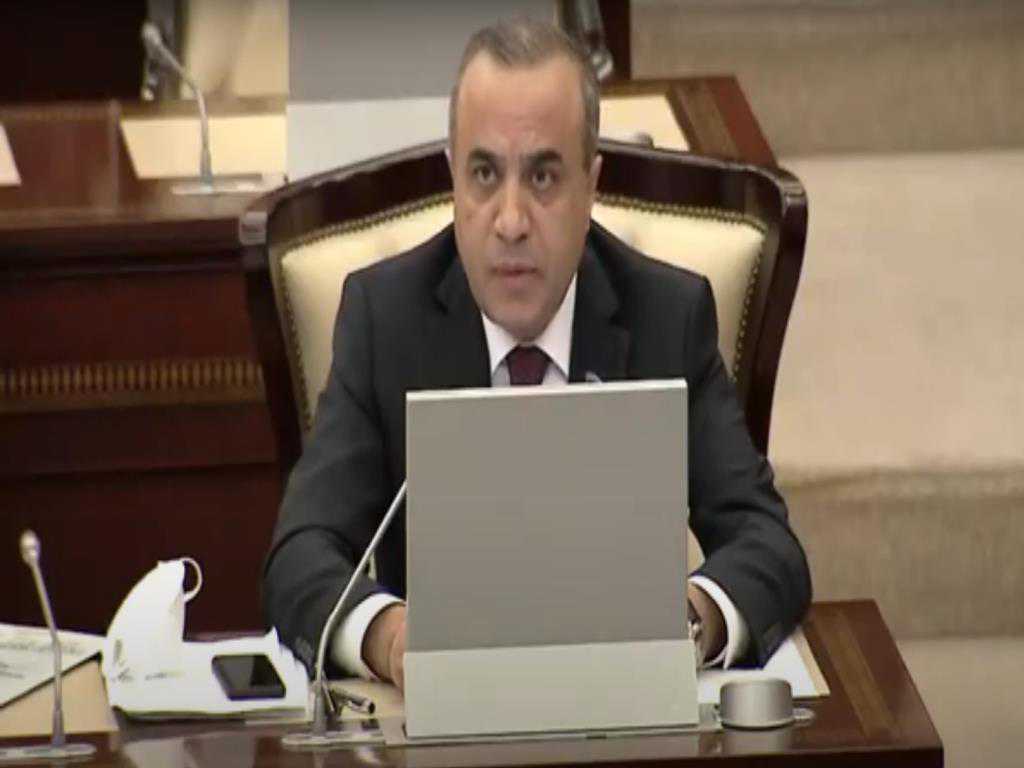 Azay Quliyevin Milli Məclisin plenar iclasında çıxışı