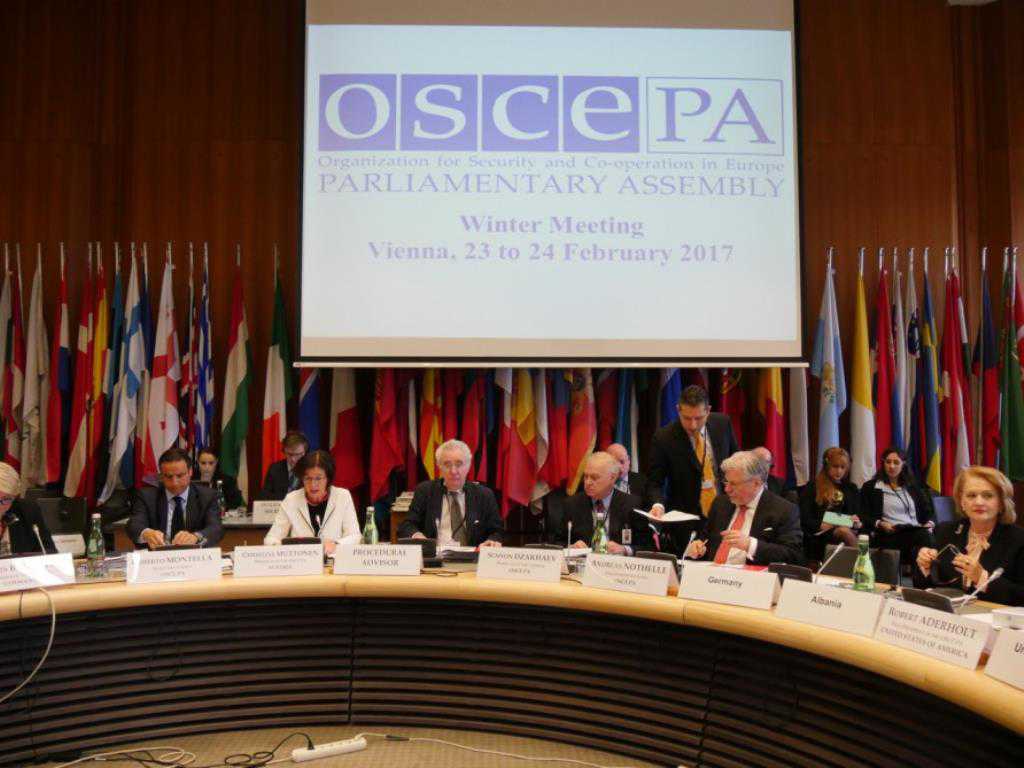 Winter Meeting of OSCE PA opens in Vienna VIDEO
